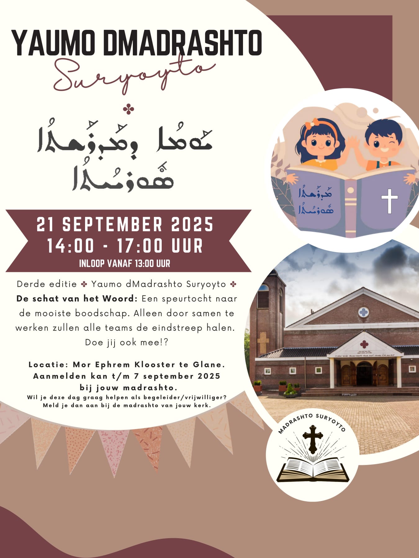 Flyer Yaumo dMadrashto Suryoyto